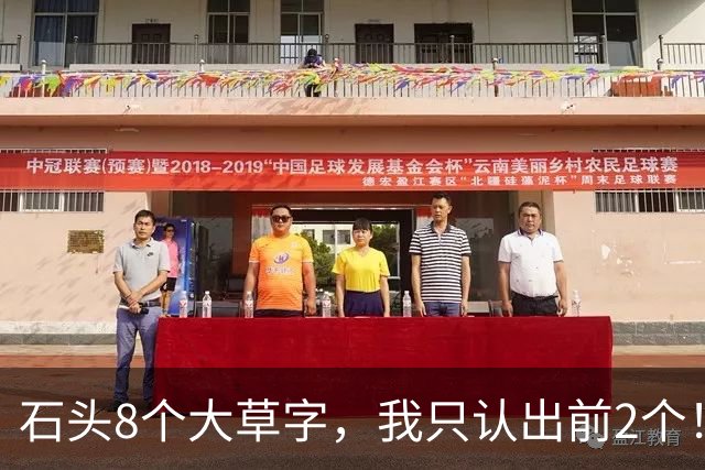 石头8个大草字，我只认出前2个！认全的值得竖大拇指。为何一句草书，常被一个生僻字拦腰截断？