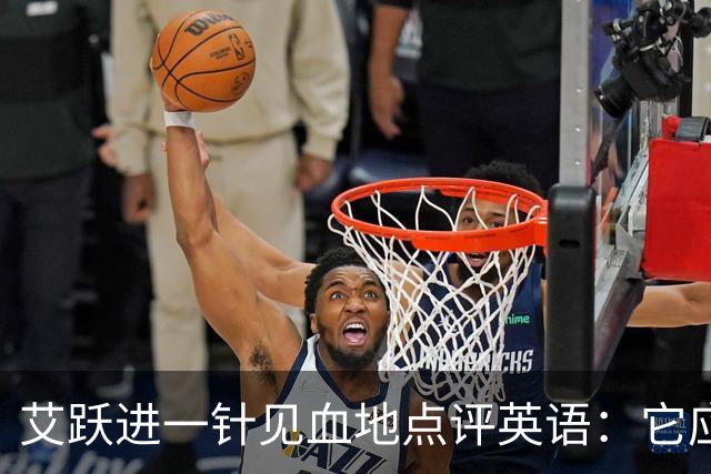 艾跃进一针见血地点评英语：它应当与体育、音乐、美术同属一档，说到底不过是一门工具